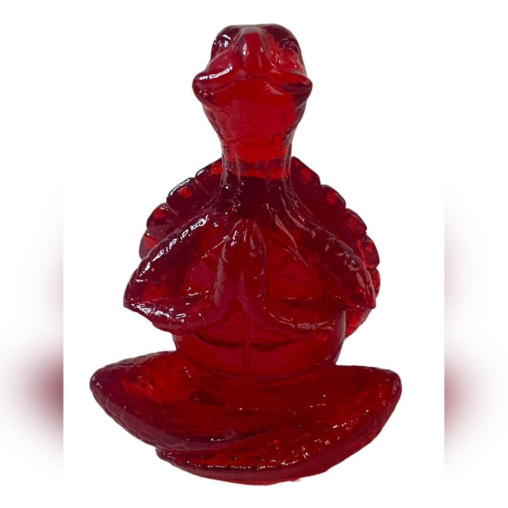 Meditating Sea Turtle Figurine Resin.3 Inch.Prosperity, wisdom and knowledge.